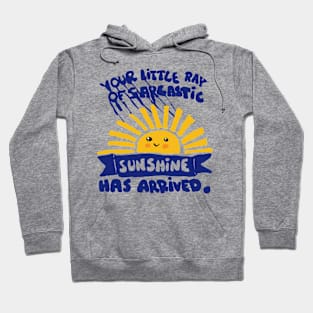 funny slogan ray of Sunshine Hoodie